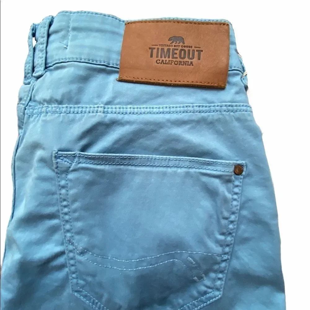 Low Rise Blue Fog Lightweight Skinny Jeans by Time Out NEW